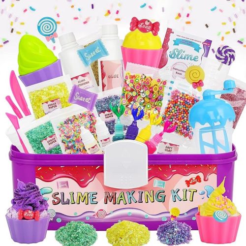 LETOMY Candy Themed DIY Slime Kit