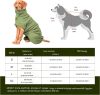 HAPPY HACHI Mikroszálas fürdőköpeny kutyáknak - L (Zöld)