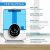 Uvistare 5L Ultrasonic LED Display Humidifier with Aroma Box, Timer and Rotatable Nozzle