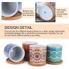 TsunNee Keramik-Blumentopf 4 Stk