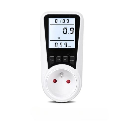 Naveso Digital Wattmeter (with French type E socket)