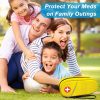 SITHON Emergency Medication Organizer Bag (Yellow)