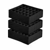 Cutie organizatoare pentru lenjeri intimă Yogewd 3 pcs (negru)