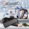 Miracle Back Massager Neck Massager with Heating Function (Grey)