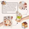 Lavetă reutilizabila pentru impachetat alimentare cu ceară de albine Adoric 4 buc