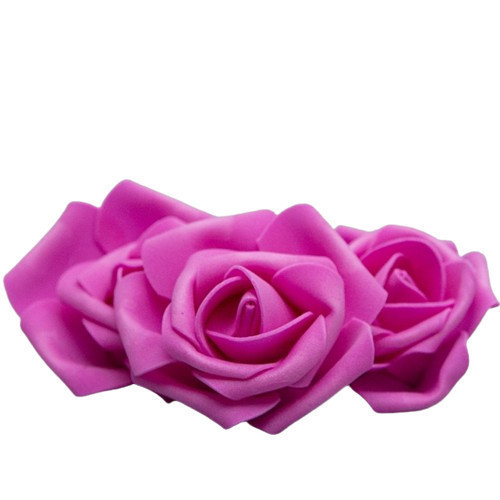 Leuchtend rosa Schaumrose 7 cm