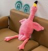 Long flamingo plush, pink, 90cm