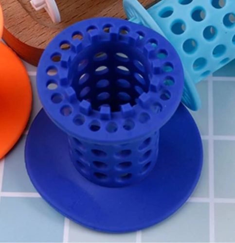 Abflussfilter für Bad/Küche, Blau