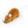 Cat toy, mouse toy, remote control mouse Brown with pink ears