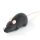 Cat toy, mouse toy, remote control mouse Gray with pink ears