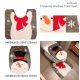 Christmas toilet seat cover Snowman