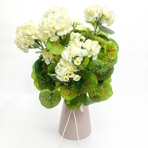 Bouquet de muscata artificiala alb