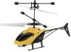 Flying helicopter - hand controlled, yellow