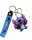 Stitch keychain, blue, 10cm, M3