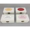 Fragrant soap rose in a gift box - Happy Birthday